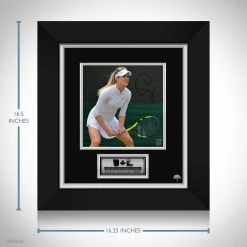 RARE-T Sports Memorabilia Eugenie Bouchard Photo Limited Signature Edition Studio Licensed Custom Frame