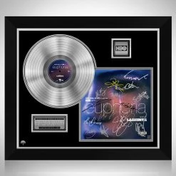 RARE-T Euphoria - Original Score From The HBO Series Platinum LP Limited Signature Edition Studio Licensed Custom Frame