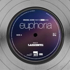 RARE-T Euphoria - Original Score From The HBO Series Platinum LP Limited Signature Edition Studio Licensed Custom Frame