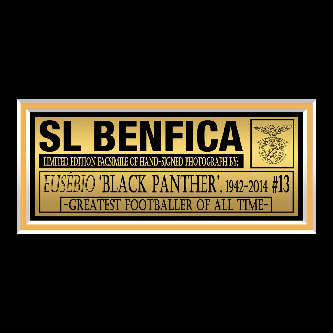 RARE-T S.L.Benfica Portugal - Eusébio Photo Limited Signature Edition Studio Licensed Custom Frame 5 RARE-T S.L.Benfica Portugal - Eusébio Photo Limited Signature Edition Studio Licensed Custom Frame