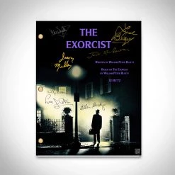 RARE-T Limited Edition Frames The Exorcist Script Limited Signature Edition Studio Licensed Custom Frame