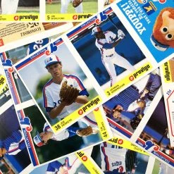 RARE-T Montreal Expos- Vintage 1987 Set Of 14 Provigo Coupon Baseball Cards Sports Memorabilia