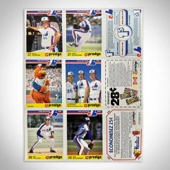 RARE-T Montreal Expos- Vintage 1987 Set Of 14 Provigo Coupon Baseball Cards Sports Memorabilia 8 RARE-T Montreal Expos- Vintage 1987 Set Of 14 Provigo Coupon Baseball Cards Sports Memorabilia