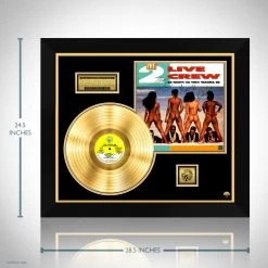 RARE-T 2 Live Crew As Nasty As They Wanna Be Gold LP Limited Signature Edition Studio Licensed Custom Frame 13 RARE-T 2 Live Crew As Nasty As They Wanna Be Gold LP Limited Signature Edition Studio Licensed Custom Frame