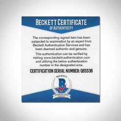 PPC Friday The 13th - PSA/DNA & Beckett Dual-Certified Hand-Signed Mini Poster By Ari Lehman Custom Frame Signed Memorabilia