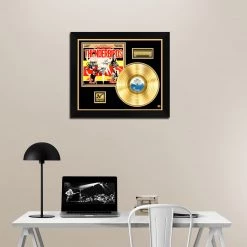 Rare-T Limited Edition Frames Fabulous Thunderbirds - Girls Go Wild Gold LP Limited Signature Edition Studio Licensed Custom Frame