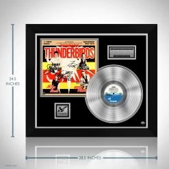 Rare-T Limited Edition Frames Fabulous Thunderbirds - Girls Go Wild Platinum LP Limited Signature Edition Studio Licensed Custom Frame