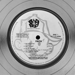 RARE-T Limited Edition Frames Faith Evans - Faith Platinum LP Limited Signature Edition Studio Licensed Custom Frame