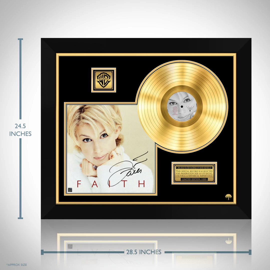 RARE-T Faith Hill - Faith Gold LP Limited Signature Edition Studio Licensed Custom Frame 3 RARE-T Faith Hill - Faith Gold LP Limited Signature Edition Studio Licensed Custom Frame
