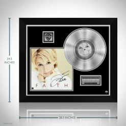 RARE-T Limited Edition Frames Faith Hill - Faith Platinum LP Limited Signature Edition Studio Licensed Custom Frame