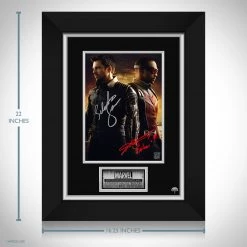 RARE-T Falcon & Winter Soldier Promotional Art Limited Signature Edition Studio Licensed Custom Frame Limited Edition Frames