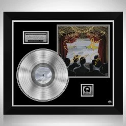 RARE-T Fall Out Boy - From Under The Cork Tree Platinum LP Limited Signature Edition Studio Licensed Custom Frame