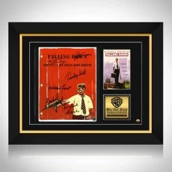 RARE-T Limited Edition Frames Falling Down Transcript Limited Signature Edition Studio Licensed Custom Frame