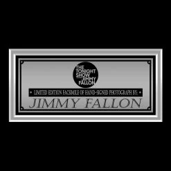 RARE-T Jimmy Fallon Limited Signature Edition Studio Licensed Photo Custom Frame