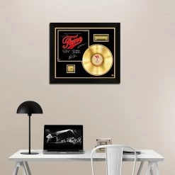 RARE-T Fame 1980 - Original Soundtrack From The Motion Picture Gold LP Limited Signature Edition Studio Licensed Custom Frame