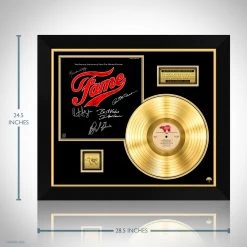 RARE-T Fame 1980 - Original Soundtrack From The Motion Picture Gold LP Limited Signature Edition Studio Licensed Custom Frame 14 RARE-T Fame 1980 - Original Soundtrack From The Motion Picture Gold LP Limited Signature Edition Studio Licensed Custom Frame
