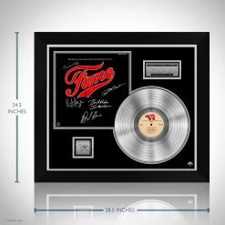 RARE-T Fame 1980 - Original Soundtrack From The Motion Picture Platinum LP Limited Signature Edition Studio Licensed Custom Frame 14 RARE-T Fame 1980 - Original Soundtrack From The Motion Picture Platinum LP Limited Signature Edition Studio Licensed Custom Frame