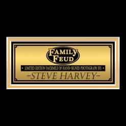 RARE-T Limited Edition Frames Family Feud Steve Harvey Photo Limited Signature Edition Studio Licensed Custom Frame