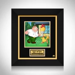 RARE-T Family Guy Vs American Dad Photo Limited Signature Edition Studio Licensed Custom Frame Limited Edition Frames