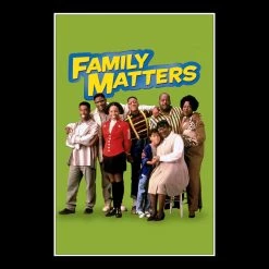 RARE-T Family Matters Transcript Limited Signature Edition Studio Licensed Custom Frame Limited Edition Frames