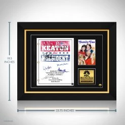 RARE-T Family Ties Transcript Limited Signature Edition Studio Licensed Custom Frame