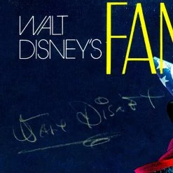 RARE-T Limited Edition Frames Walt Disney Mickey Mouse Fantasia Soundtrack LP Cover Limited Signature Edition Studio Licensed Custom Frame