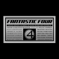 RARE-T Limited Edition Frames Fantastic Four Limited Signature Edition Studio Licensed Movie Mini Poster Custom Frame 17 RARE-T Limited Edition Frames Fantastic Four Limited Signature Edition Studio Licensed Movie Mini Poster Custom Frame