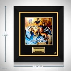 RARE-T Fantastic Four 2005 - Original Motion Picture Score LP Cover Limited Signature Edition Studio Licensed Custom Frame