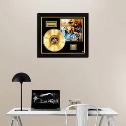 RARE-T Limited Edition Frames Fantastic Four 2005 - Original Motion Picture Score Gold LP Limited Signature Edition Studio Licensed Custom Frame