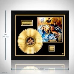 RARE-T Limited Edition Frames Fantastic Four 2005 - Original Motion Picture Score Gold LP Limited Signature Edition Studio Licensed Custom Frame