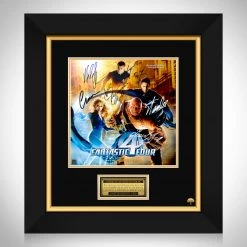 RARE-T Fantastic Four 2005 - Original Motion Picture Score LP Cover Limited Signature Edition Studio Licensed Custom Frame