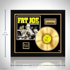 RARE-T Fat Joe - Don Cartagena Gold LP Limited Signature Edition Studio Licensed Custom Frame Limited Edition Frames 13 RARE-T Fat Joe - Don Cartagena Gold LP Limited Signature Edition Studio Licensed Custom Frame Limited Edition Frames