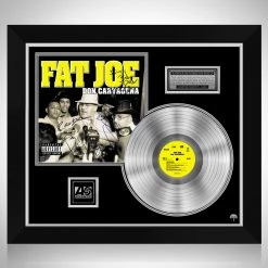 RARE-T Limited Edition Frames Fat Joe - Don Cartagena Platinum LP Limited Signature Edition Studio Licensed Custom Frame
