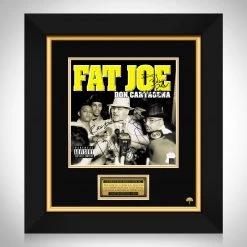 RARE-T Fat Joe - Don Cartagena LP Cover Limited Signature Edition Studio Licensed Custom Frame Limited Edition Frames