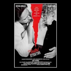RARE-T Limited Edition Frames Fatal Attraction Script Limited Signature Edition Studio Licensed Custom Frame