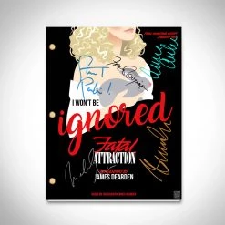 RARE-T Limited Edition Frames Fatal Attraction Script Limited Signature Edition Studio Licensed Custom Frame