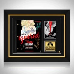 RARE-T Limited Edition Frames Fatal Attraction Script Limited Signature Edition Studio Licensed Custom Frame