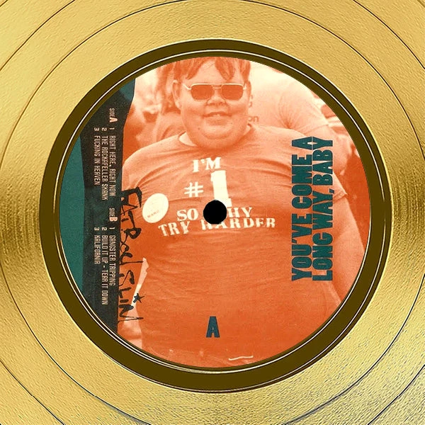RARE-T Fatboy Slim - You’ve Come A Long Way, Baby Gold LP Limited Signature Edition Studio Licensed Custom Frame Limited Edition Frames 5 RARE-T Fatboy Slim - You’ve Come A Long Way, Baby Gold LP Limited Signature Edition Studio Licensed Custom Frame Limited Edition Frames