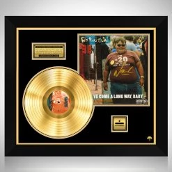 RARE-T Fatboy Slim - You’ve Come A Long Way, Baby Gold LP Limited Signature Edition Studio Licensed Custom Frame Limited Edition Frames