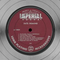 RARE-T Limited Edition Frames Fats Domino - Rock And Rollin' With Fats Domino Platinum LP Limited Signature Edition Studio Licensed Custom Frame