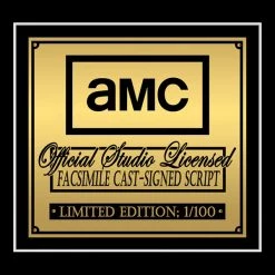 RARE-T Limited Edition Frames Fear Of The Walking Dead Script Limited Signature Edition Studio Licensed Custom Frame