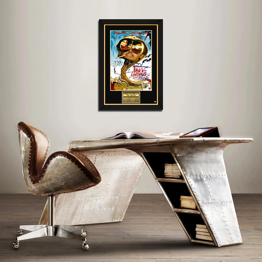 RARE-T NEW Fear & Loathing In Las Vegas Mini Poster Limited Signature Edition Studio Licensed Custom Frame 2 RARE-T NEW Fear & Loathing In Las Vegas Mini Poster Limited Signature Edition Studio Licensed Custom Frame