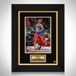 RARE-T F?lix Sÿnchez Photo Limited Signature Edition Studio Licensed Custom Frame Sports Memorabilia