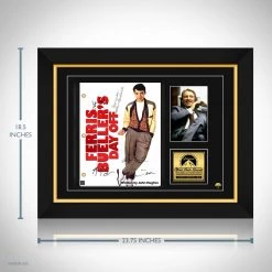 G.R.O. Ferris Bueller's Day Off- Limited Signature Edition Studio Licensed Script Custom Frame