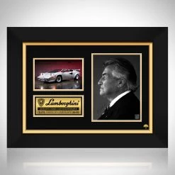 RARE-T Limited Edition Frames Ferruccio Lamborghini Photo Limited Signature Edition Studio Licensed Custom Frame