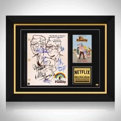 RARE-T F Is For Family Transcript Limited Signature Edition Studio Licensed Custom Frame Limited Edition Frames