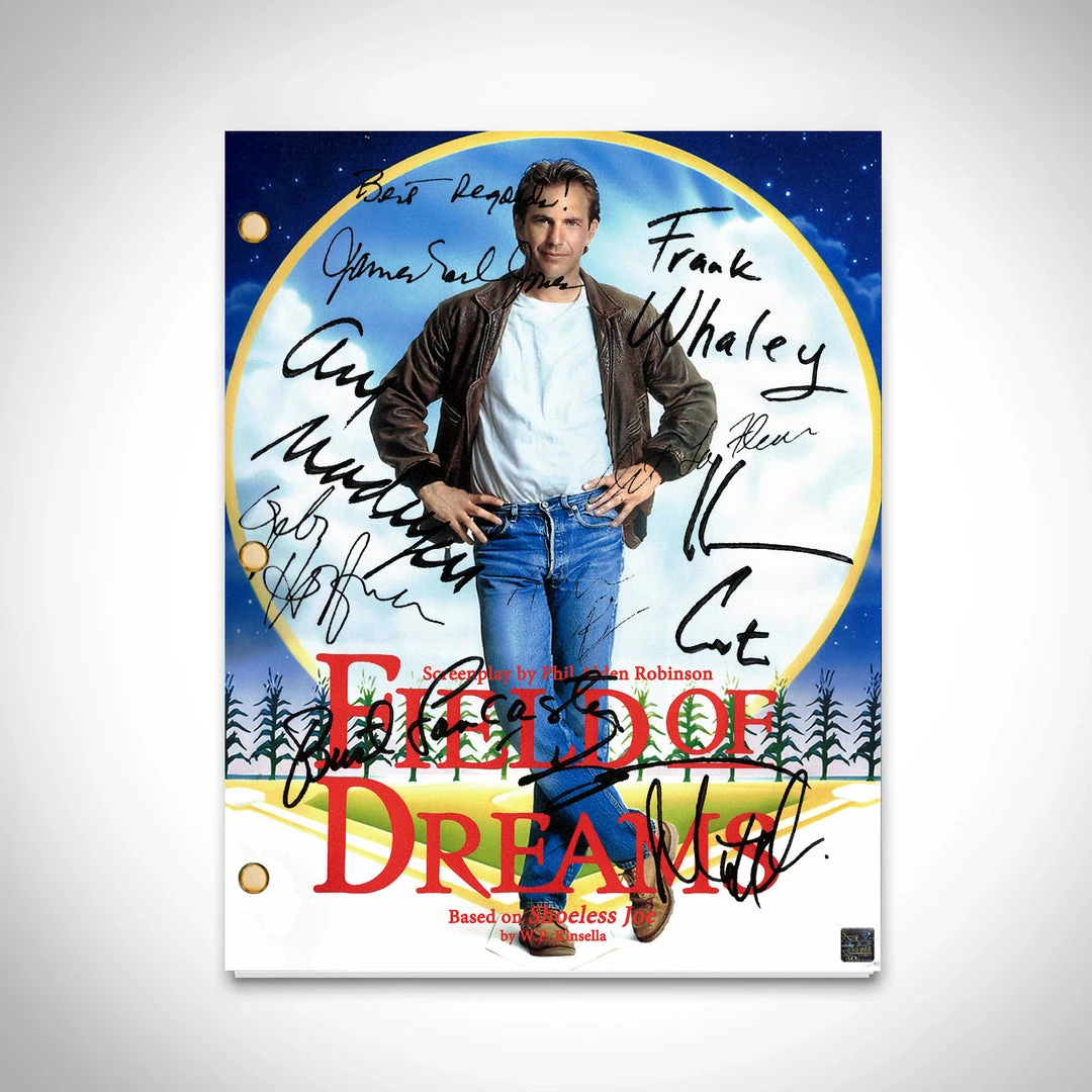 RARE-T Field Of Dreams Movie Script Limited Signature Edition Studio Licensed Custom Frame 2 RARE-T Field Of Dreams Movie Script Limited Signature Edition Studio Licensed Custom Frame