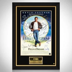 RARE-T Sports Memorabilia Field Of Dreams Mini Poster Limited Signature Edition Studio Licensed Custom Frame