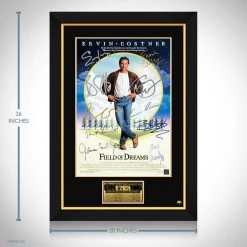 RARE-T Sports Memorabilia Field Of Dreams Mini Poster Limited Signature Edition Studio Licensed Custom Frame 10 RARE-T Sports Memorabilia Field Of Dreams Mini Poster Limited Signature Edition Studio Licensed Custom Frame