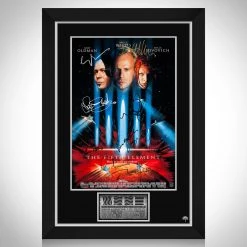 RARE-T Limited Edition Frames The Fifth Element Mini Poster Limited Signature Edition Studio Licensed Custom Frame